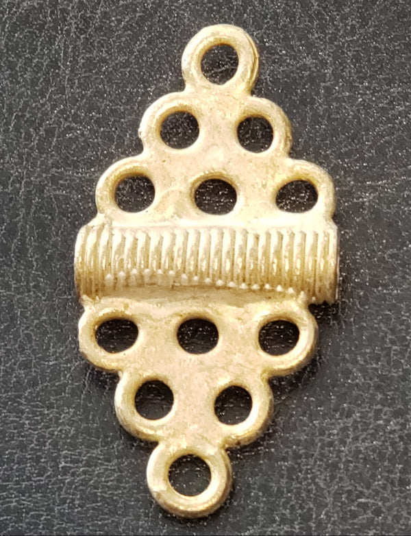 African Brass Link for Handmade Jewelry Making