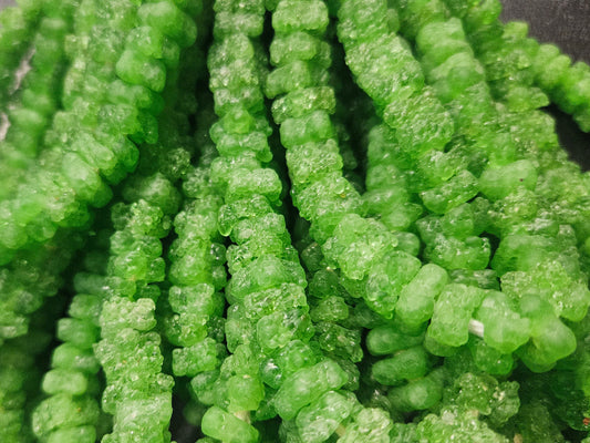African Recycled Glass Sugar Beads - #7320