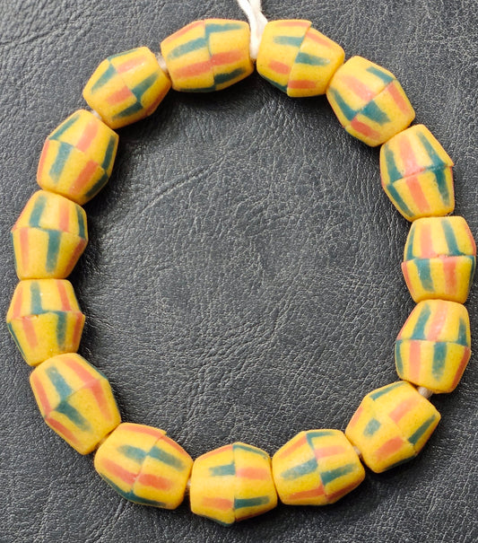 Handcrafted African Recycled Glass Beads - Chunky Beads #1803