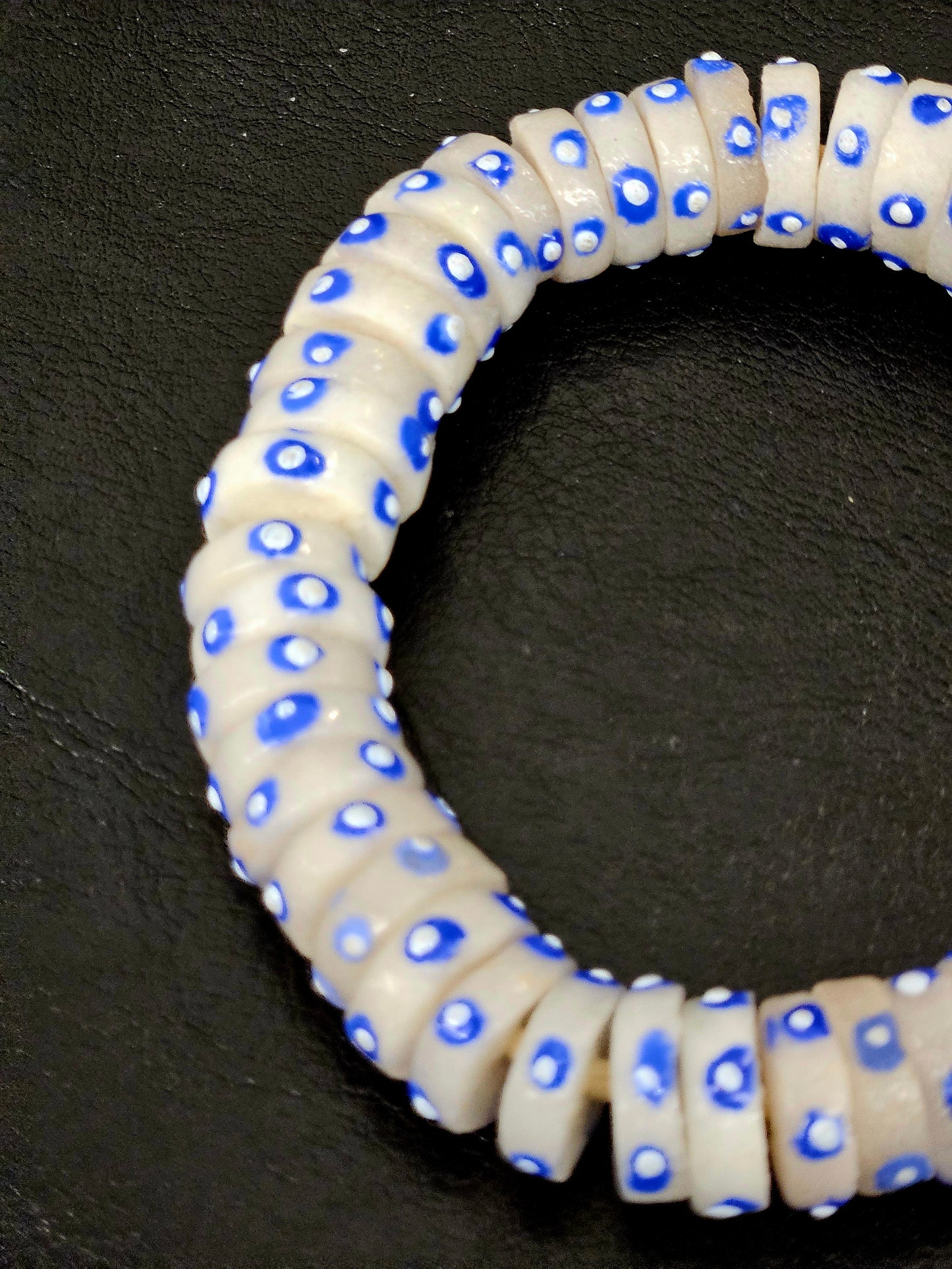 Medium Krobo Recycled Spacer Glass Beads - #7515