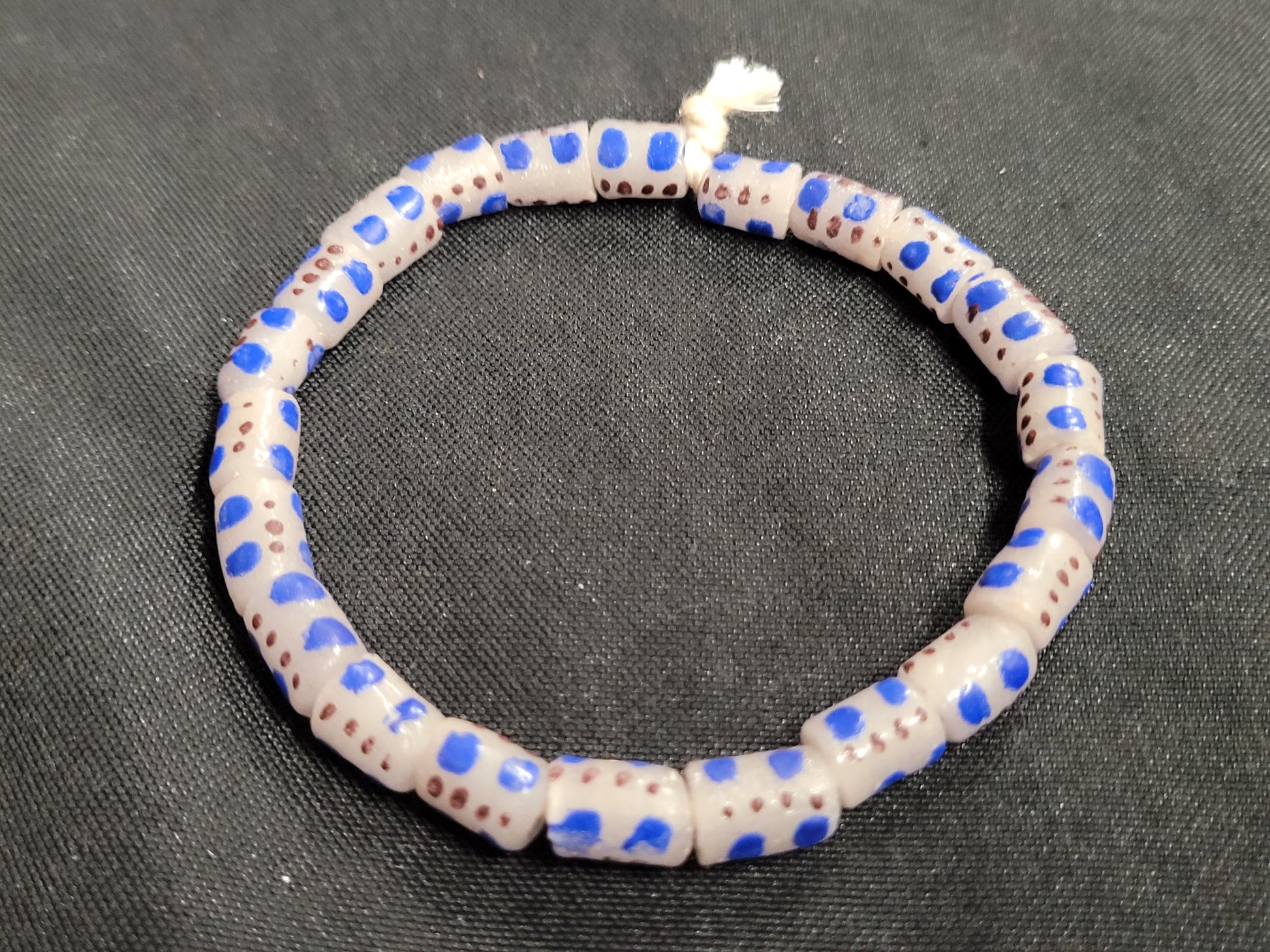 African Glass Beads, Small  Tube Krobo Beads, AAB# 1027 - Aadampo