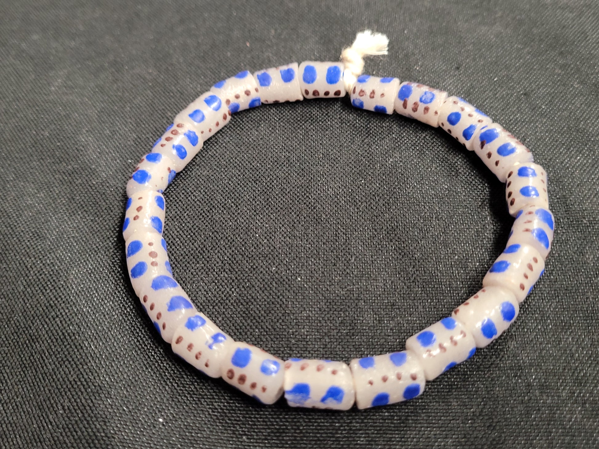African Glass Beads, Small  Tube Krobo Beads, AAB# 1027 - Aadampo