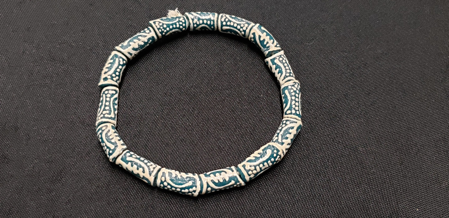 Gye Nyame African Glass Beads - The Divine Connection - Aadampo