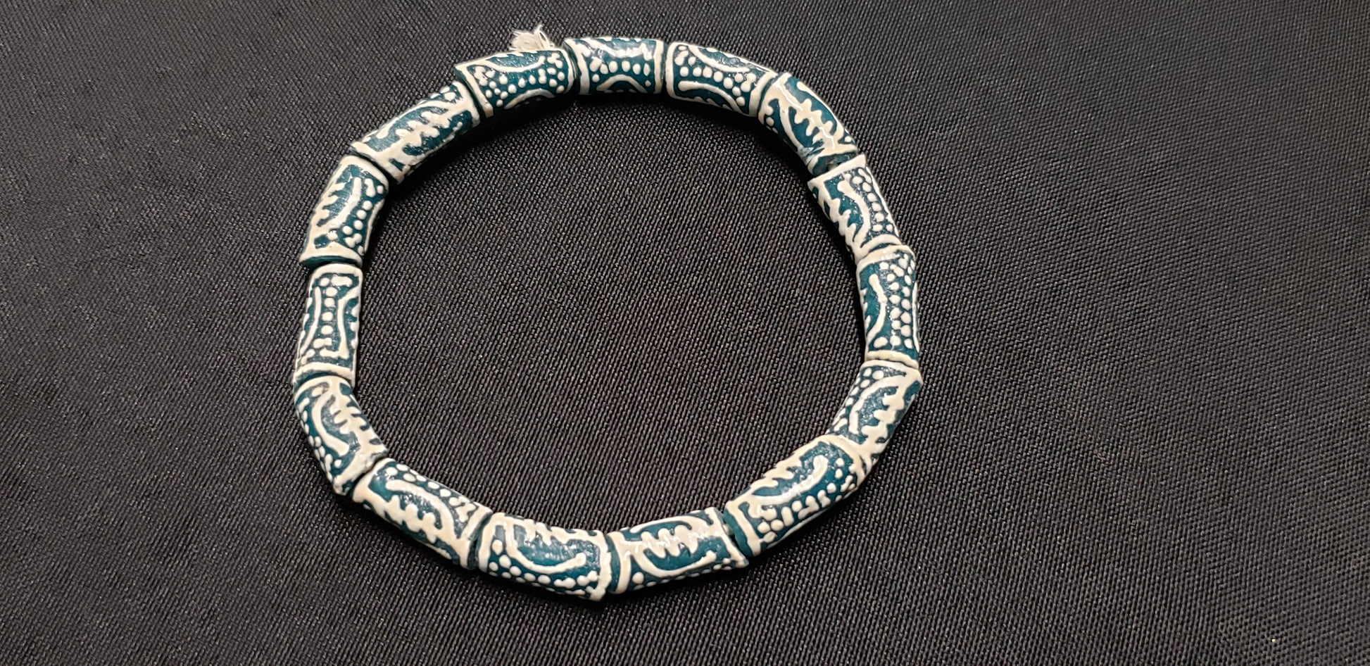 Gye Nyame African Glass Beads - The Divine Connection - Aadampo