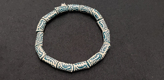 Gye Nyame African Glass Beads - The Divine Connection - Aadampo