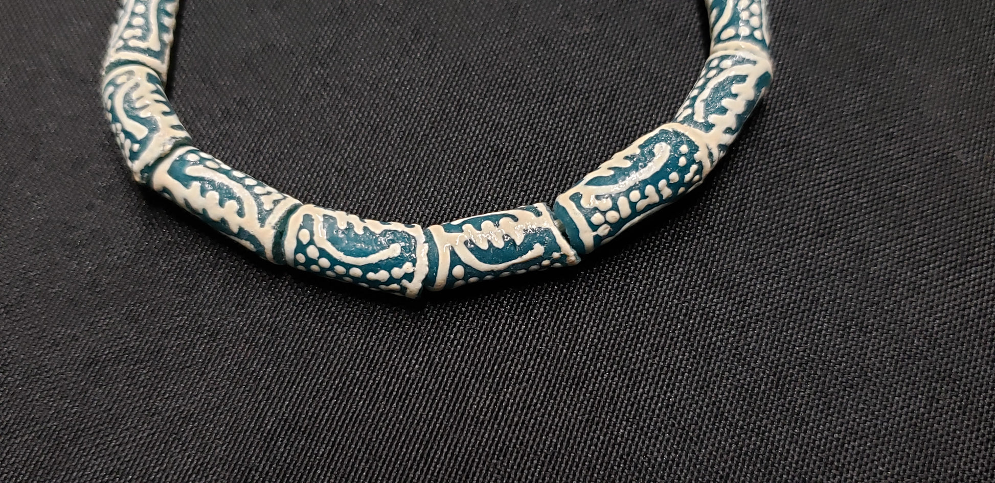 Gye Nyame African Glass Beads - The Divine Connection - Aadampo