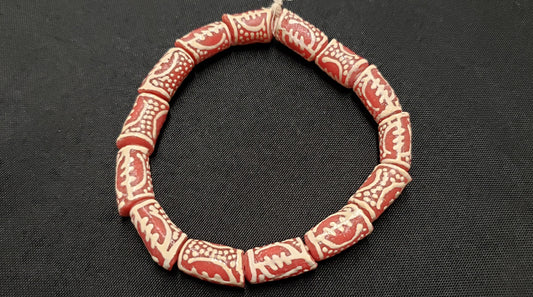 Gye Nyame Glass Beads - African Omnipotence in Every Bead. - Aadampo