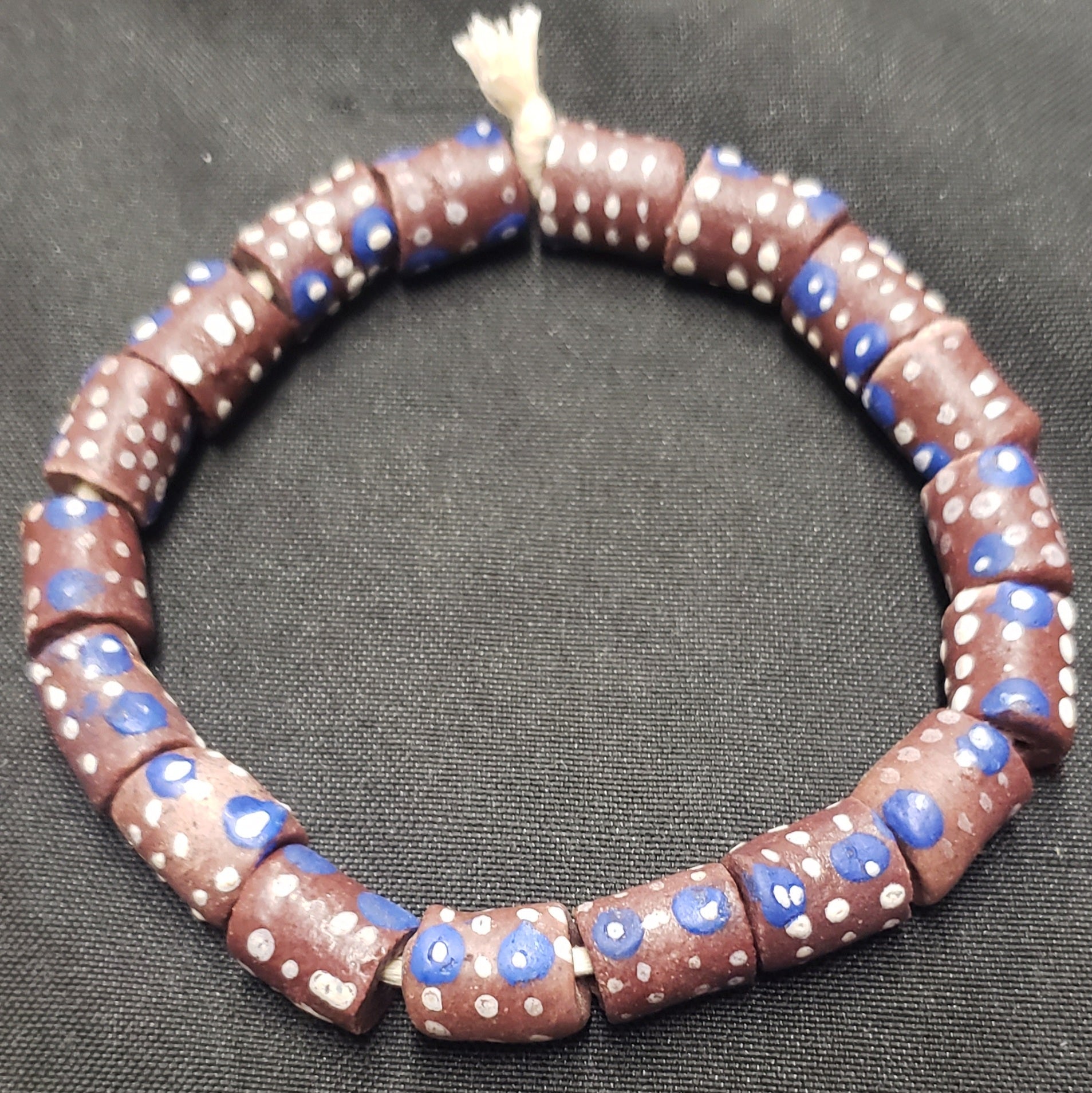 African glass beads, evil eye beads, AAB# 1585 - Aadampo