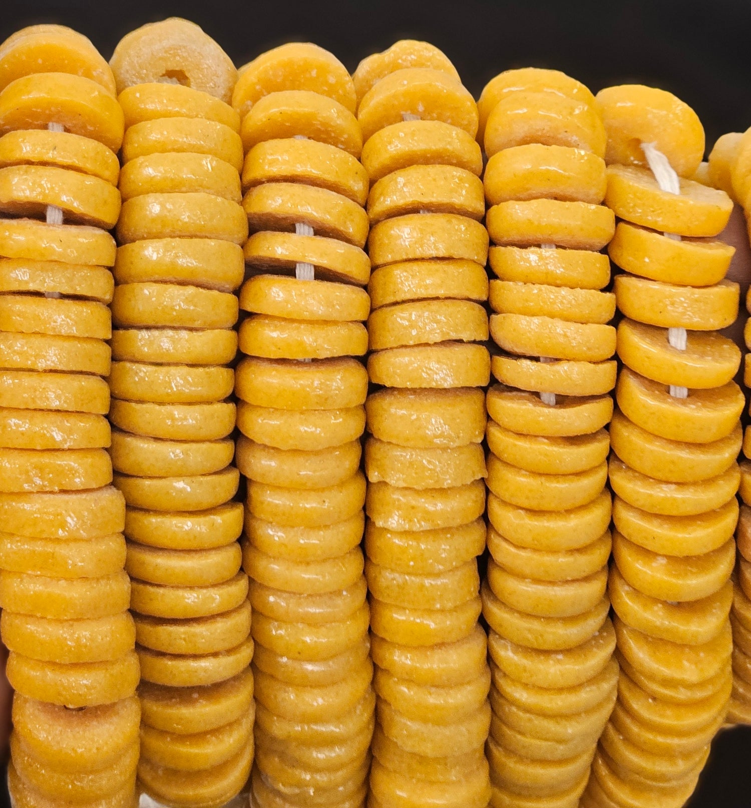 Eco-friendly African spacer beads for necklaces and bracelets