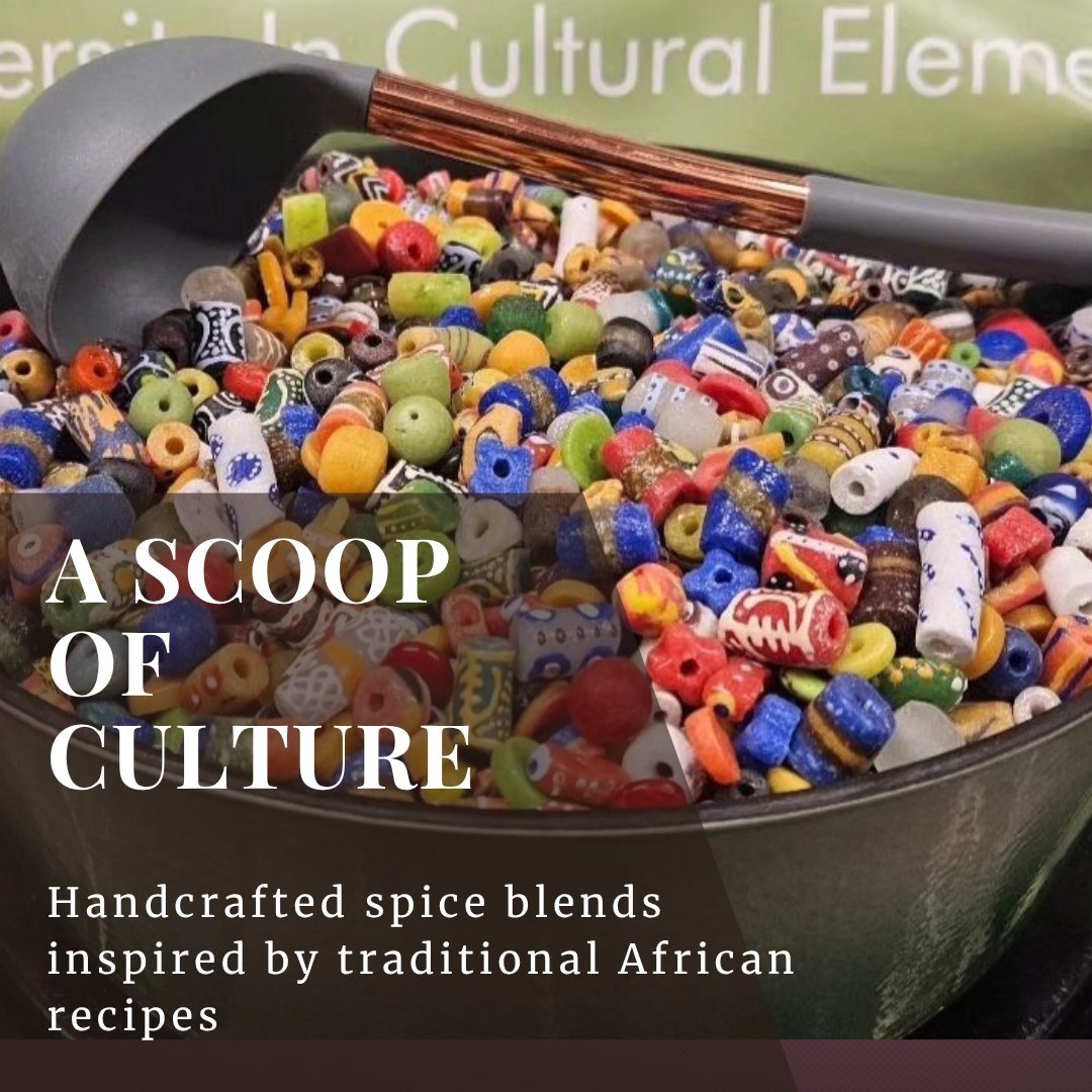 Loose African beads