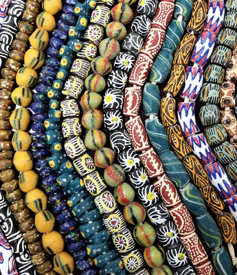 African glass beads for jewelry making