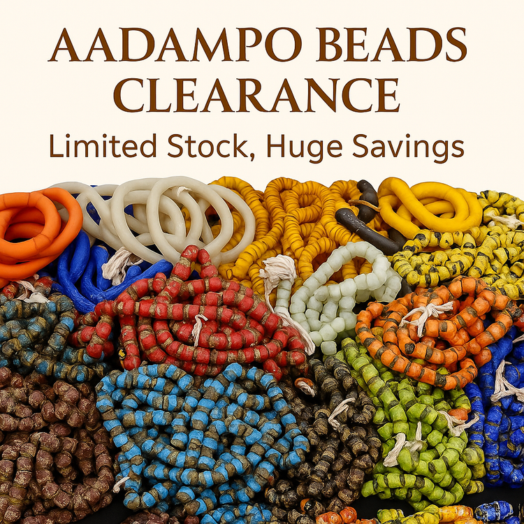 African Beads Clearance | Authentic Ghanaian Beads 40–65% Off