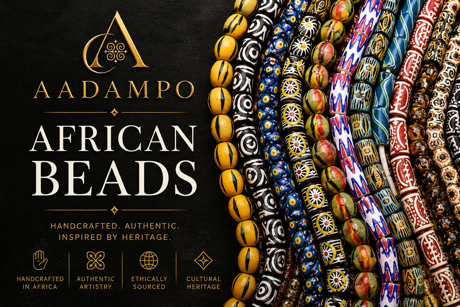 African Glass Beads