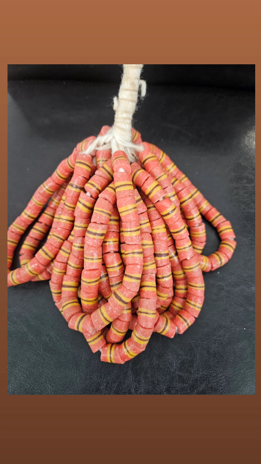 African Powdered Glass Beads