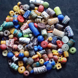 Krobo glass beads mix lot