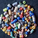 Krobo glass beads mix lot