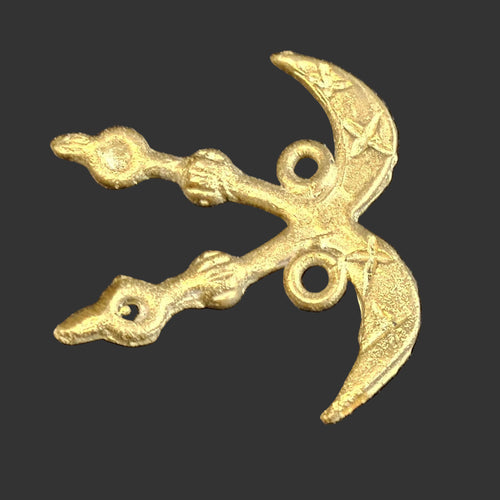 Adinkra Akofena African Brass Link/Pendant - Wear Courage - Aadampo