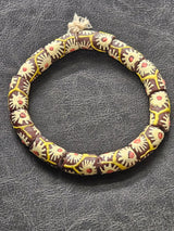 Krobo Artistry: Handcrafted Glass Tube Beads from Ghana