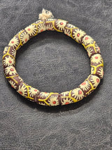 Krobo Artistry: Handcrafted Glass Tube Beads from Ghana