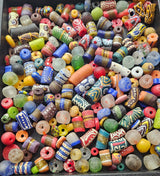Handcrafted African Beads Collection for Creative Projects.