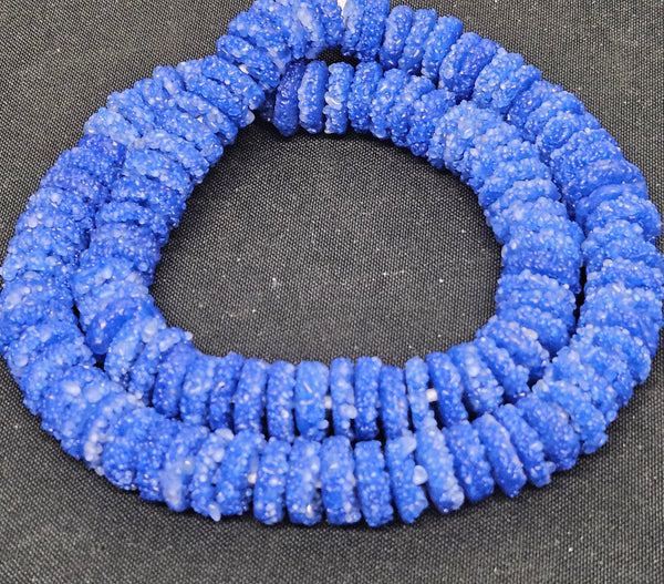 Krobo Recycled Glass Sugar Beads for Handmade Jewelry Designers and Other Arts & Crafts