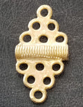 African Brass Link for Handmade Jewelry Making - Aadampo
