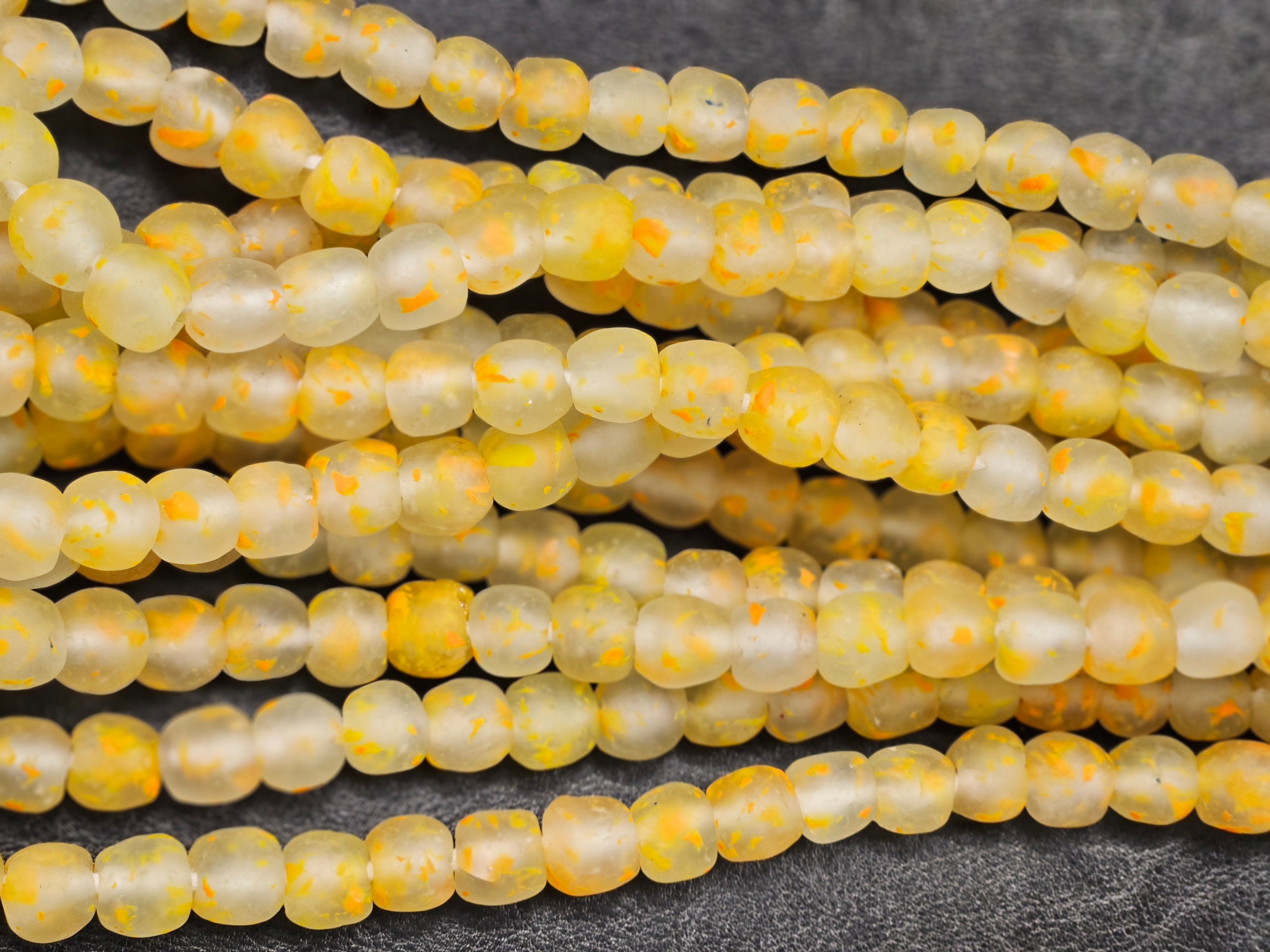 Authentic African Glass Beads from Ghana for Bold, Eco-Friendly Designs - Aadampo