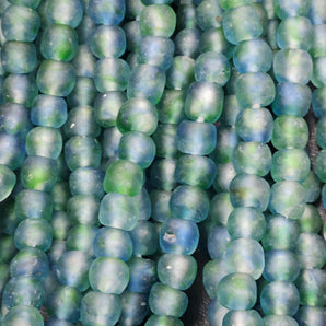 African Artisanal Recycled Glass Beads – Ethically Sourced Beads for Jewelry Makers, Home Décor Designers, and Sustainable Crafting