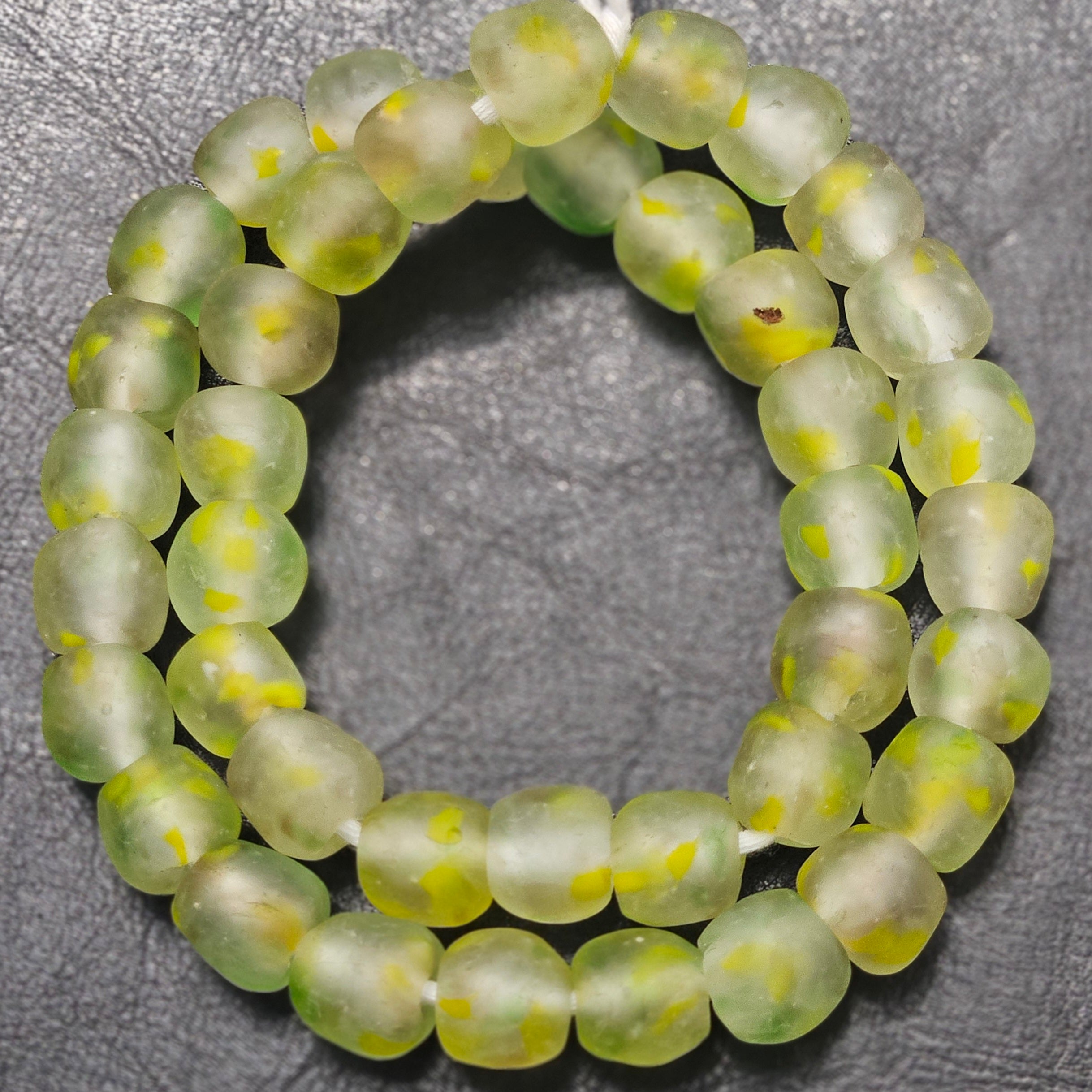 Handcrafted African Recycled Glass Beads – Perfect for Jewelry Designers, DIY Crafting, and Ethical Home Décor