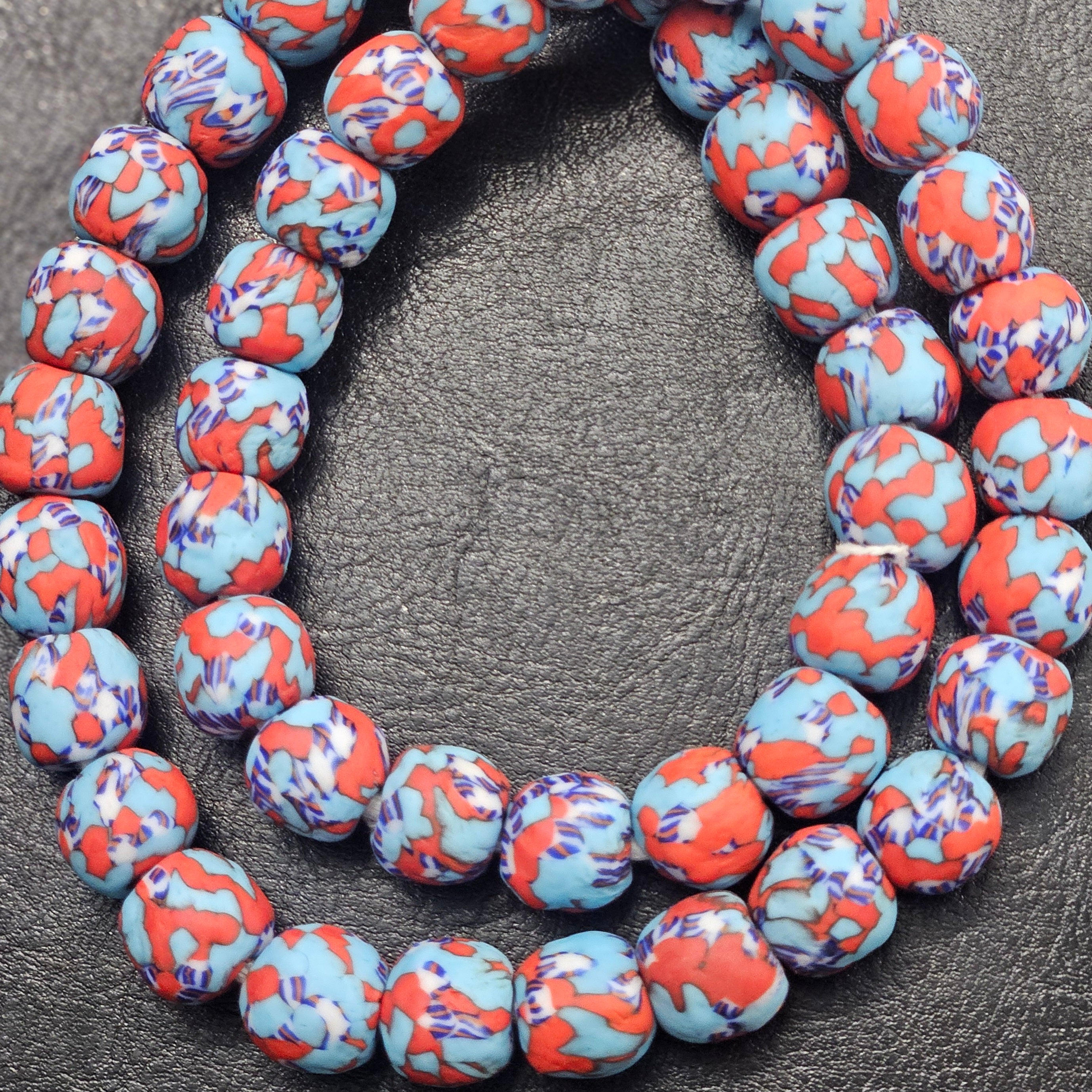 African Recycled Glass Beads – Authentic Krobo Craftsmanship