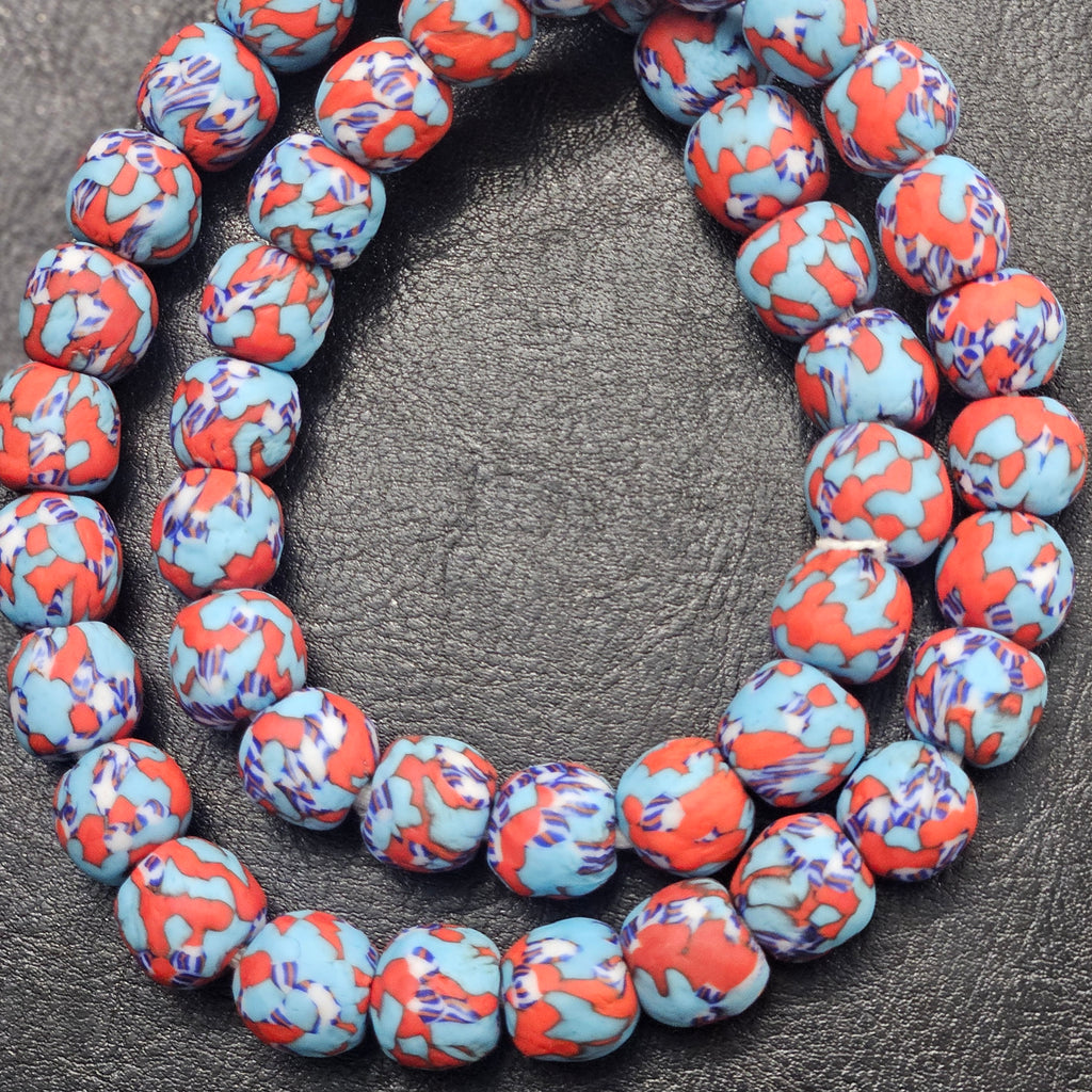 African Recycled Glass Beads – Authentic Krobo Craftsmanship