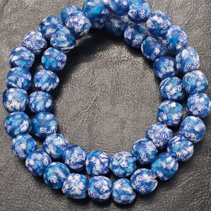 African Large Hole Beads | Recycled Glass for Custom Jewelry