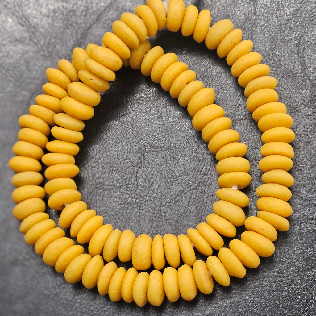 Handmade Krobo Spacers Beads for Jewelry Making: Create Stunning Pieces with Authentic African Beads