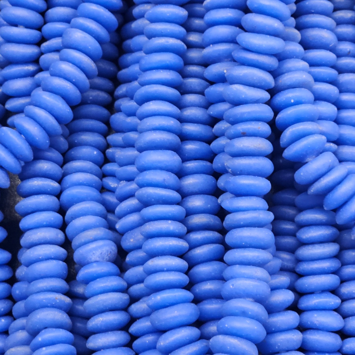 Handmade Ashanti Flat Beads: Essential Beads for Unique Jewelry Making and Artistry