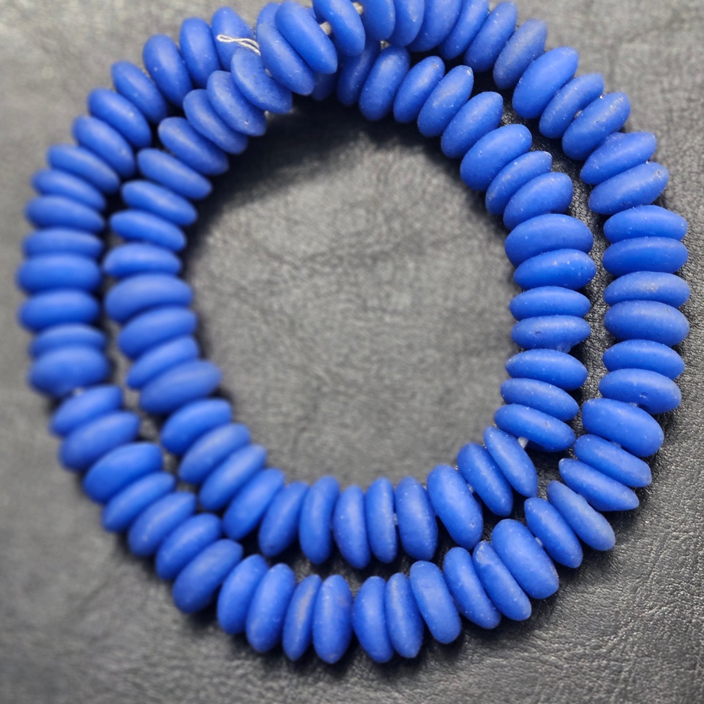 Handmade Ashanti Flat Beads: Essential Beads for Unique Jewelry Making and Artistry