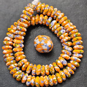 Effortless Elegance: Paired Ghana Krobo Beads for Jewelry Making and other Arts and Crafts"