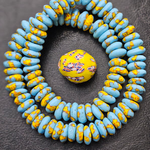 Turn Ideas Into Art: Ghana Krobo Glass Beads Bundle for Inspired Designs