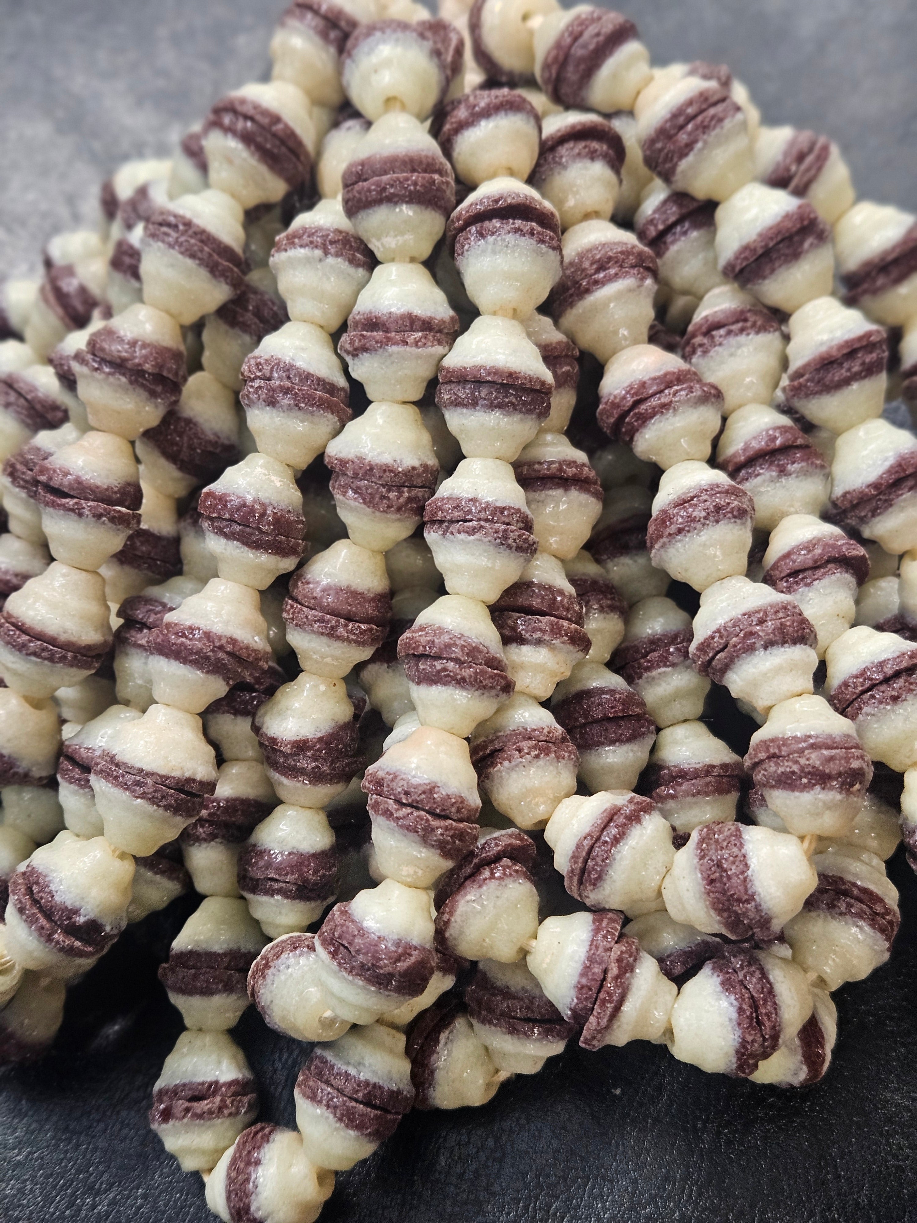 Fancy African Recycled Glass Beads - #7305