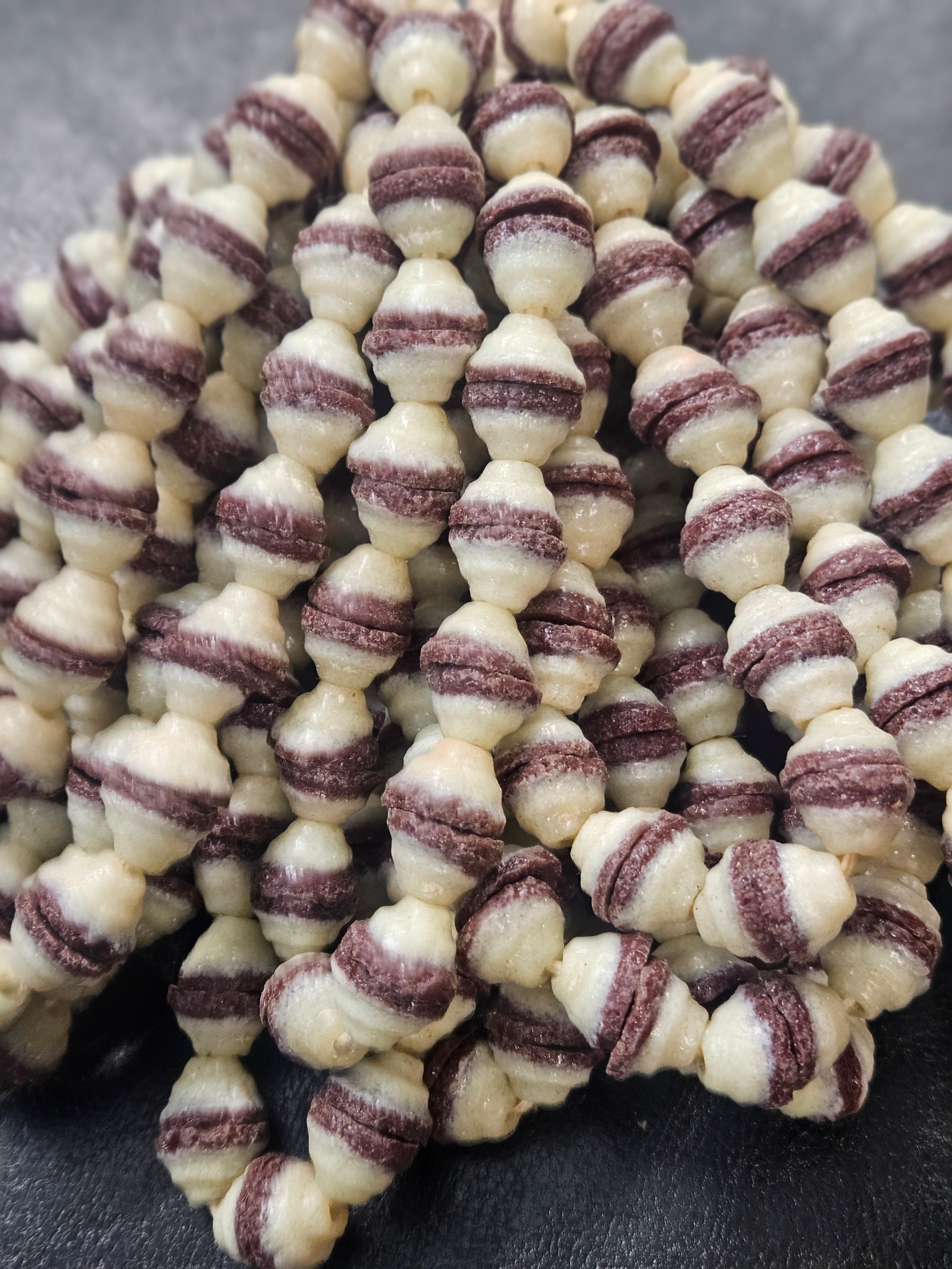 Fancy African Recycled Glass Beads - #7305