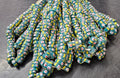 Krobo Recycled Spacer Glass Beads - #7503