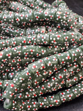 Painted African Recycled Glass Beads - Medium Tube Beads #1306