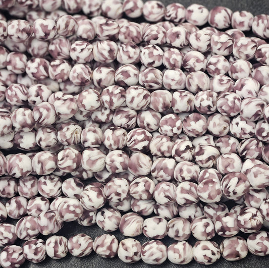 Fused African Recycled Glass Beads – Round #3521