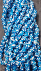 Fused African Recycled Glass Beads – Round #3517