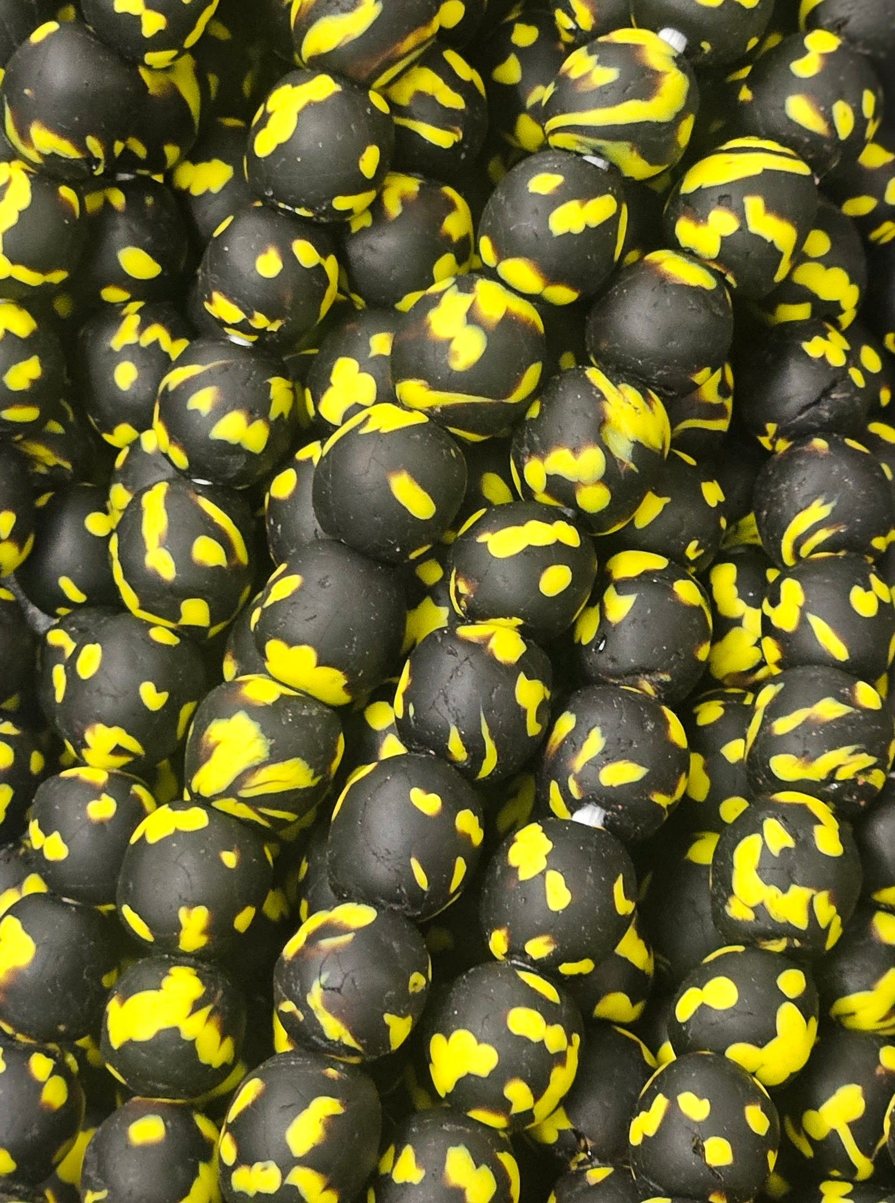 Fused African Recycled Glass Beads – Round #3512