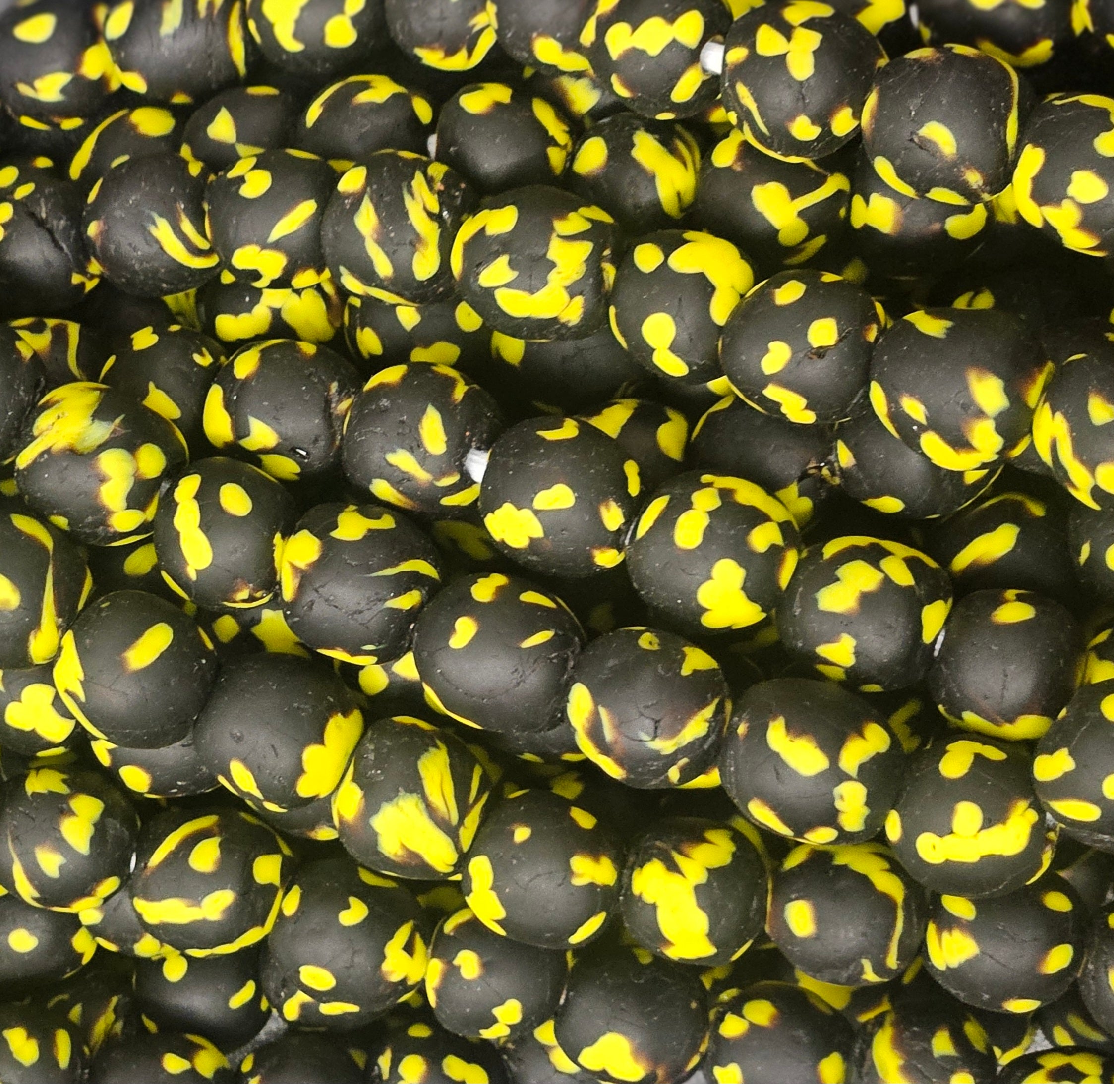 Fused African Recycled Glass Beads – Round #3512