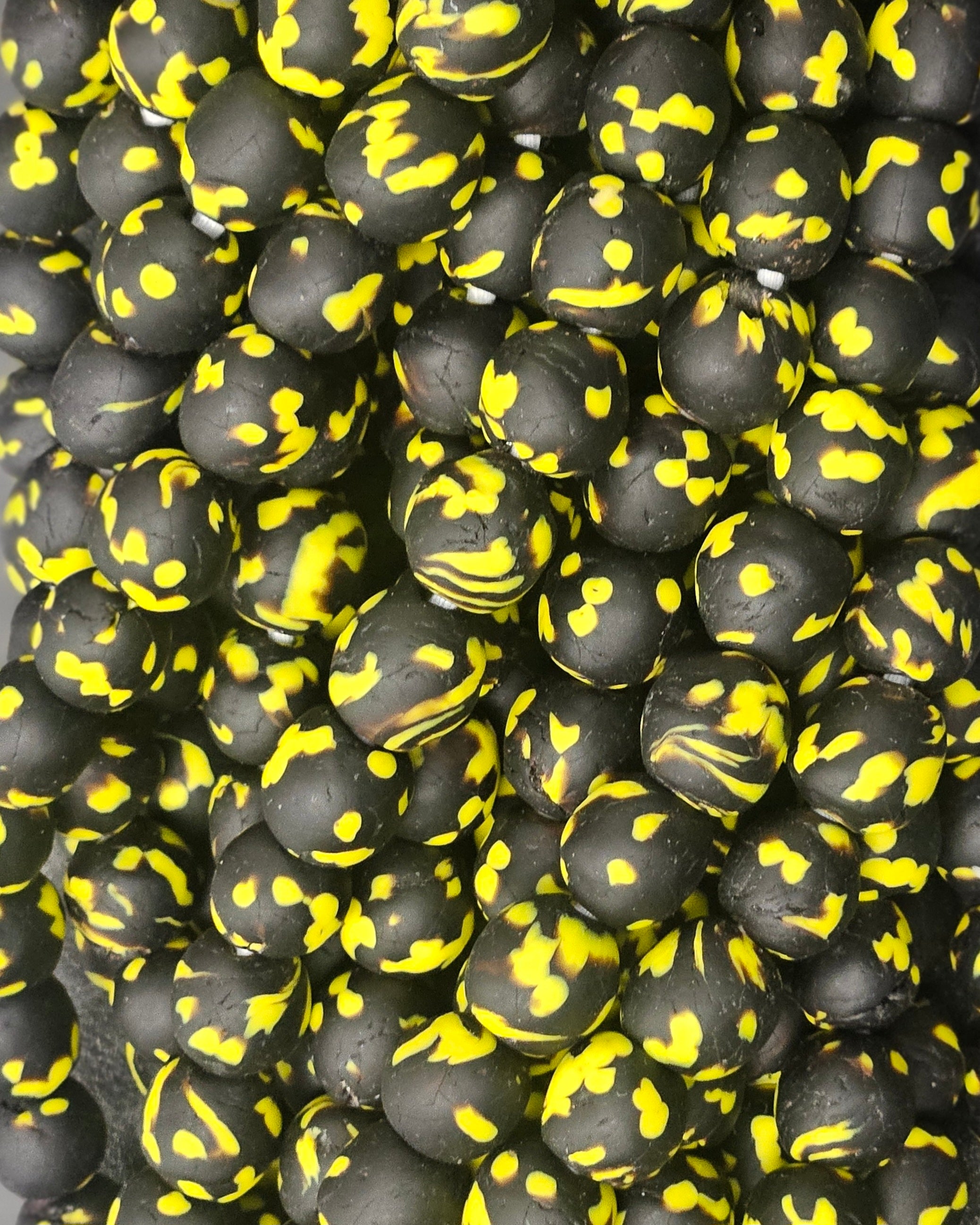 Fused African Recycled Glass Beads – Round #3512