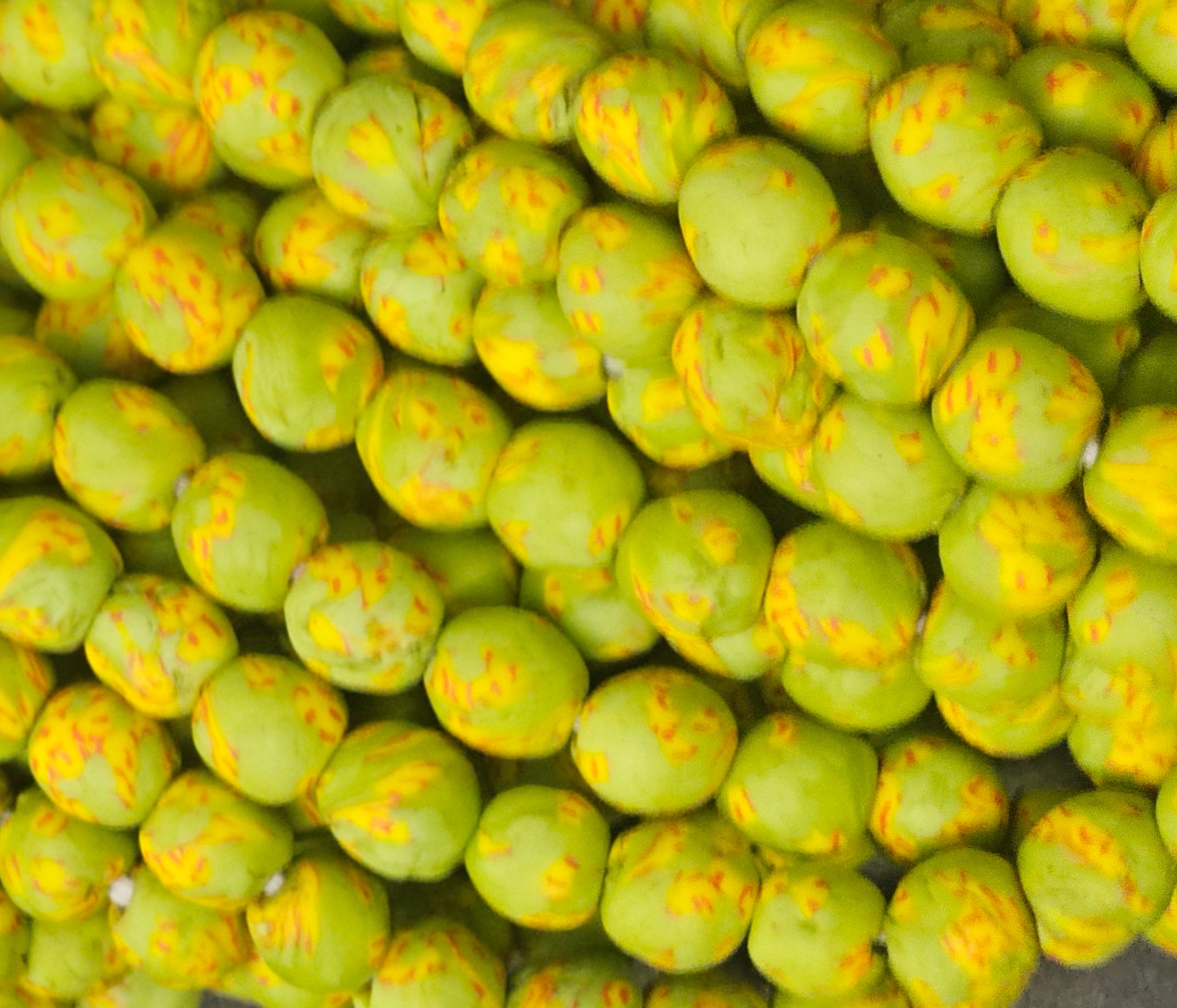 Fused African Recycled Glass Beads – Round #3501