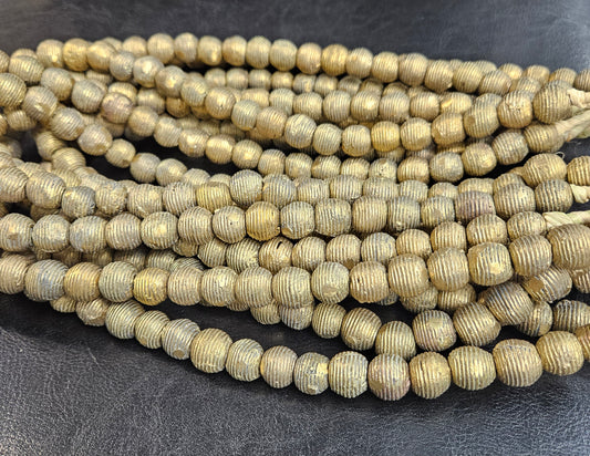African Brass Beads from Ghana - #5102