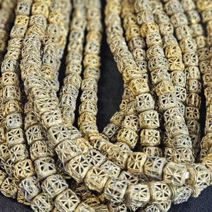 XLarge African Brass Beads from Ghana - #5106