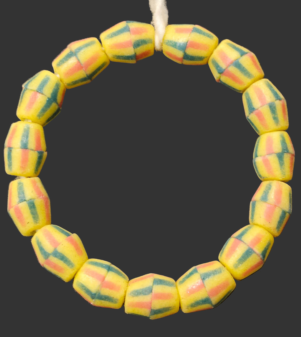 Handcrafted African Recycled Glass Beads - Chunky Beads #1801